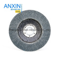 4-1/2"*7/8" Factory Directly Sale Vsm Zirconia Zk765 Stainless Steel Polishing Fexlible Abrasive Flap Disc